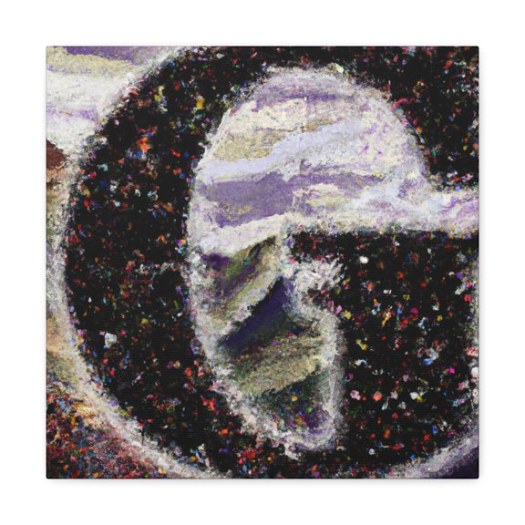 G's Pointillist Dream - Canvas