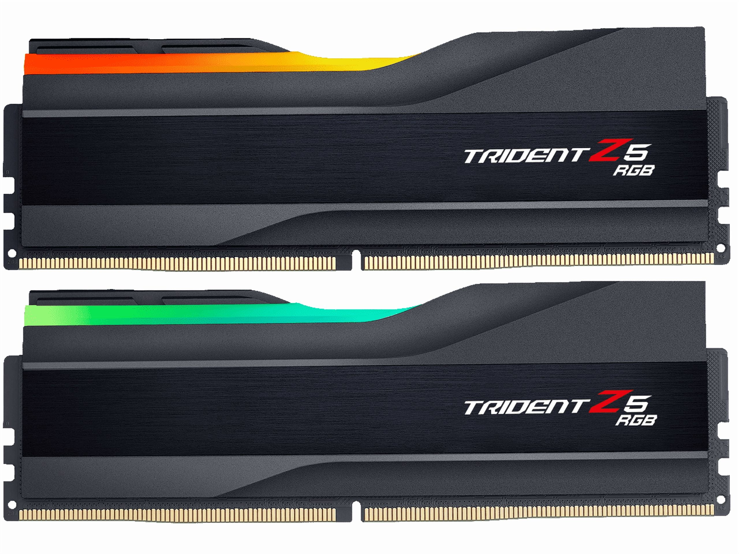 メモリー G.Skill Trident Z5 RGB 16GB x 2 DDR5 Desktop Memory (U-DIMM/CU-DIMM) - Trident Z5 RGB (DDR5/Intel
