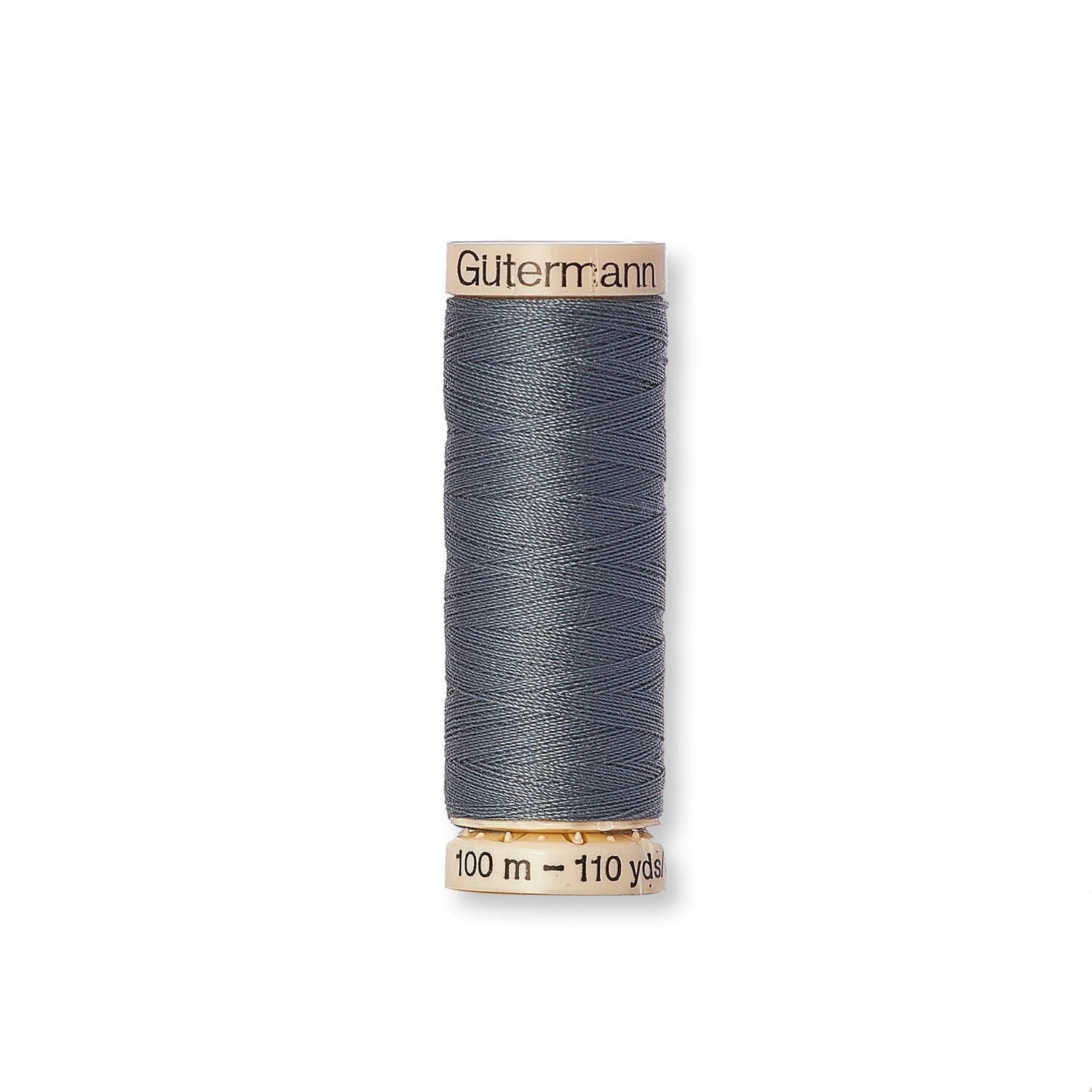 Gütermann Thread No. 100 Sew-all Universal Embroidery Micro Core Technology Polyester 110 Yards - 1 Spool, Flint (111)