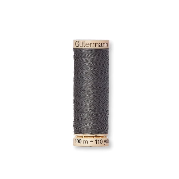Gütermann Thread No. 100 Sew-all Universal Embroidery Micro Core Technology Polyester 110 Yards - 1 Spool, Grey (112)