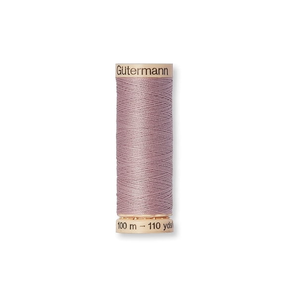 Gütermann Thread No. 100 Sew-all Universal Embroidery Micro Core Technology Polyester 110 Yards - 1 Spool, Mauve (910)