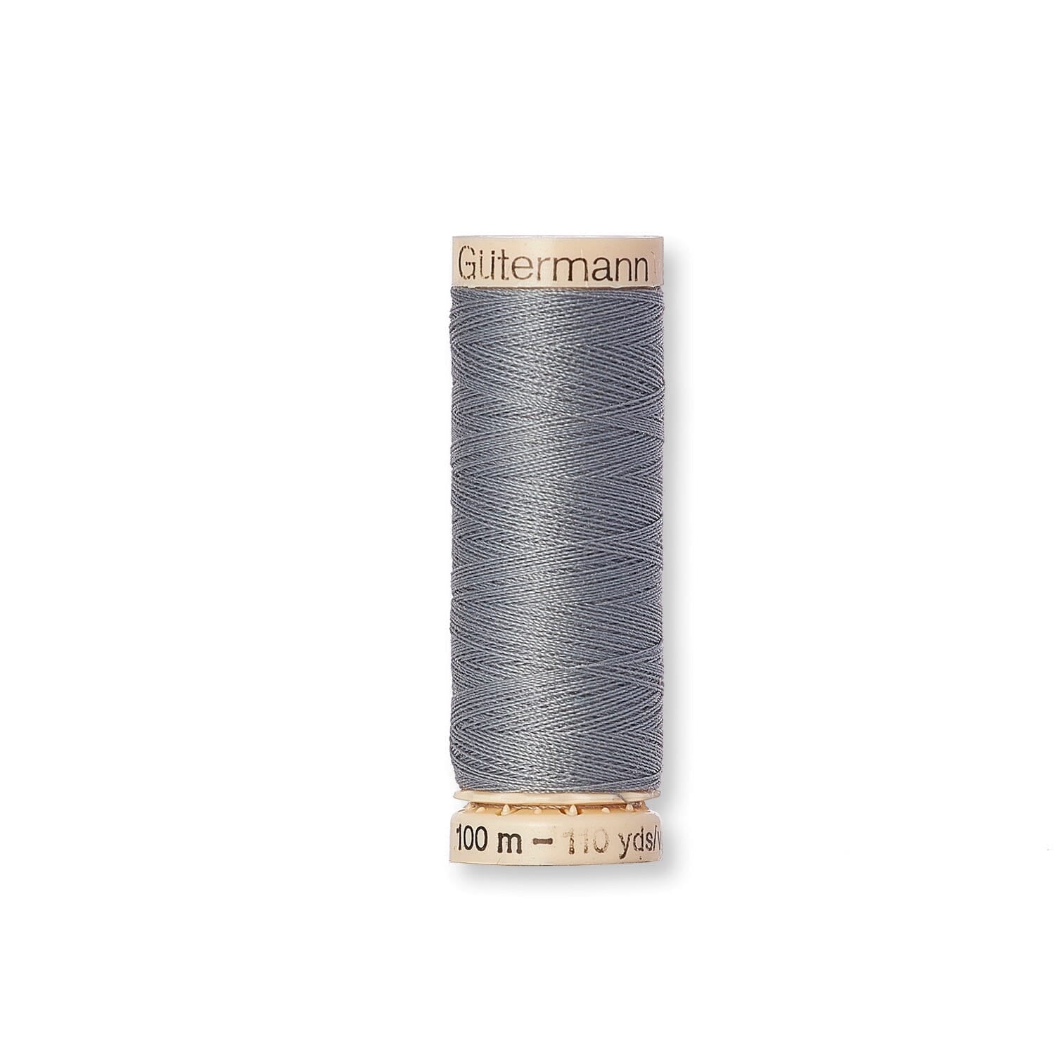 Gütermann Thread No. 100 Sew-all Universal Embroidery Micro Core Technology Polyester 110 Yards - 1 Spool, Slate (110)