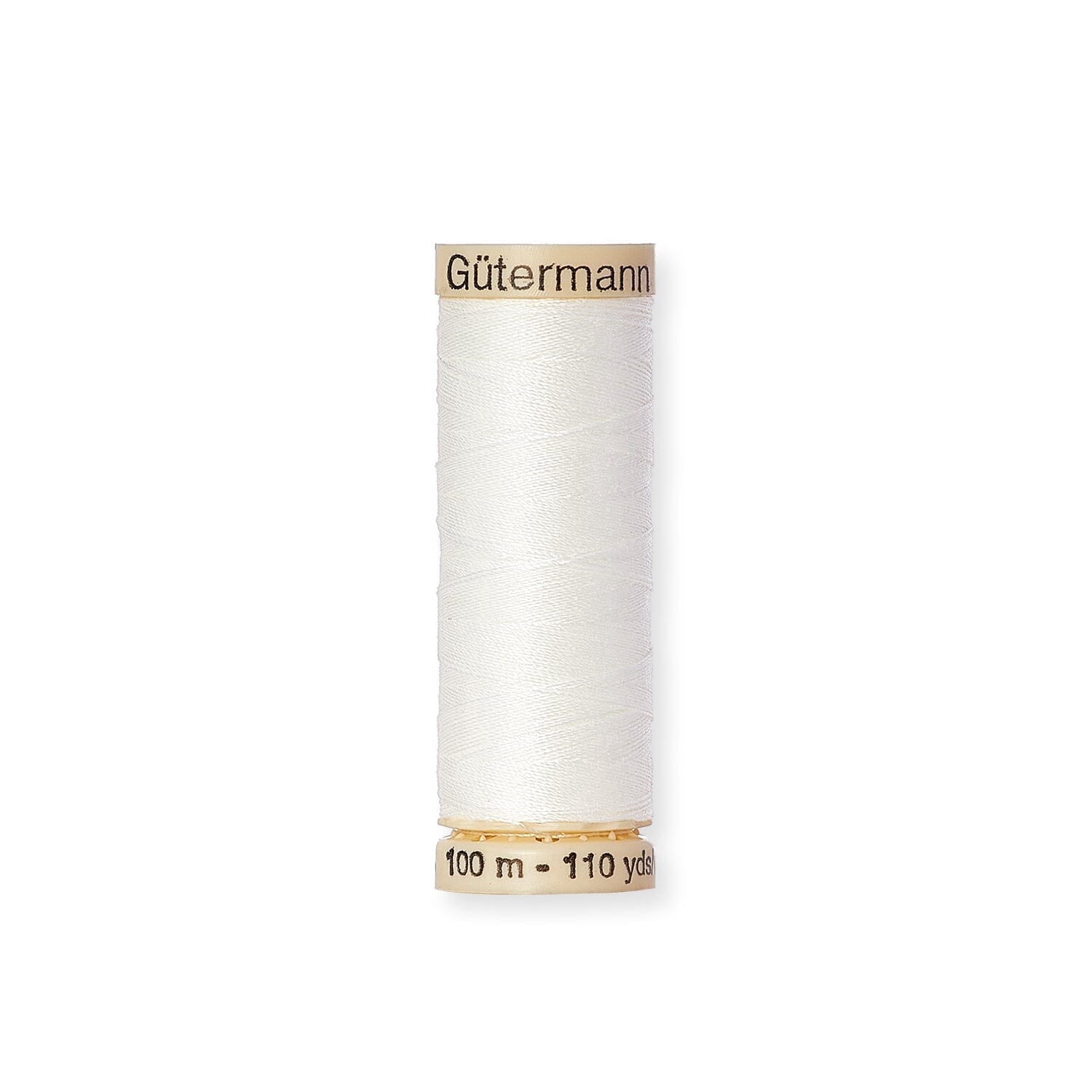 Gütermann Thread No. 100 Sew-all Universal Embroidery Micro Core Technology Polyester 110 Yards - 3 Spools, Oyster (21)