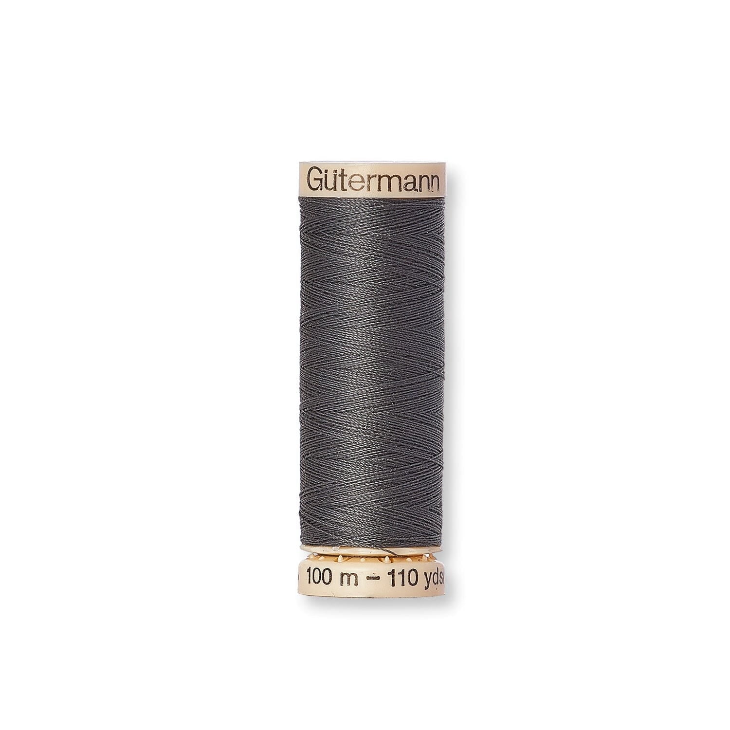 Gütermann Thread No. 100 Sew-all Universal Embroidery Micro Core Technology Polyester 110 Yards - 6 Spools, Grey (112)
