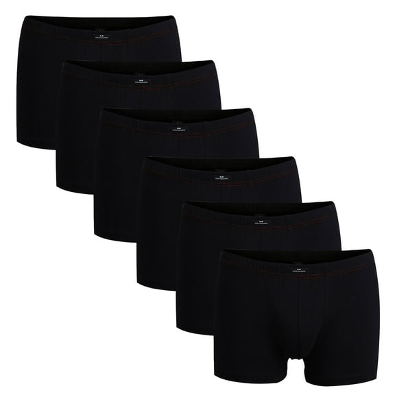 Götzburg Men Boxer Shorts Cotton Black Xxl