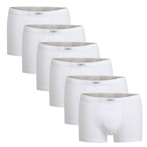 Götzburg Men Boxer Shorts Cotton White M