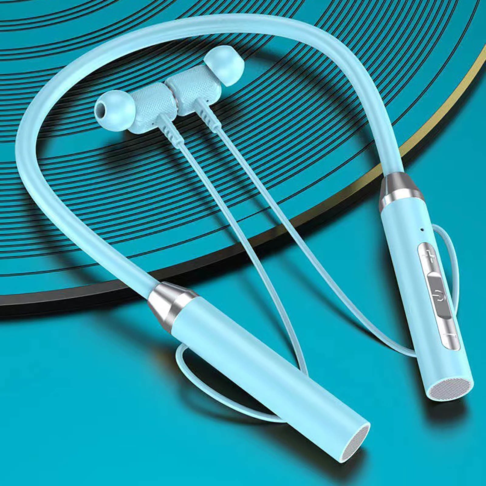 G01 Sports Magnetic Bluetooth Headset Ear in Neck Hoop Running Stereo ...