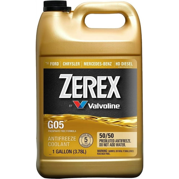 G05 Phosphate Free 50/50 Ready-to-Use Antifreeze/Coolant 1 GA