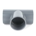 G1?1/2 Tee PVC Fitting 3 Way Pipe Connector Adapter for Garden