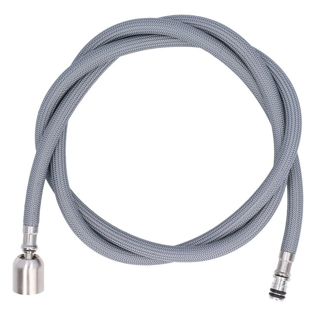 G1/2 1.5m Pull Out Faucet Hose Nylon Braid PVC Flexible Faucet Hose ...