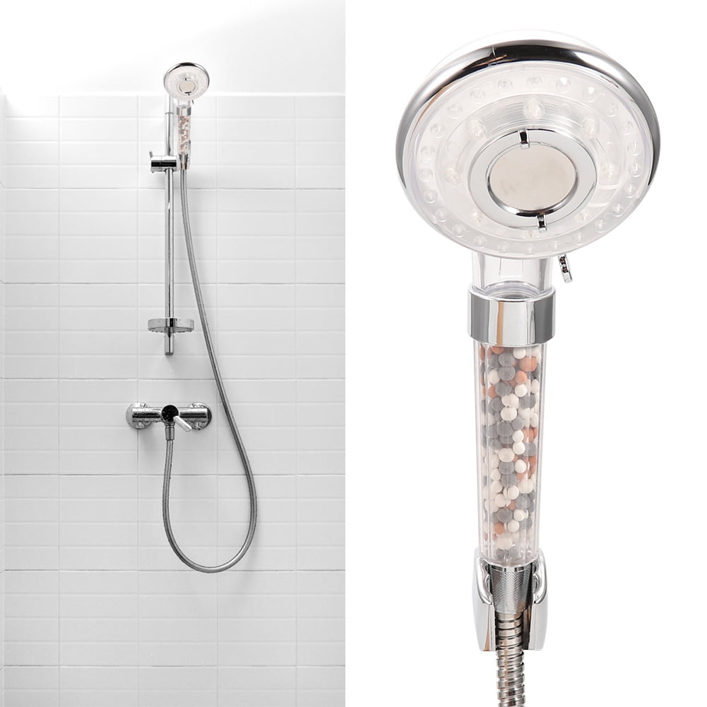 G1/2" Adjustable Negative Ion Shower Head Set Shower Filter for