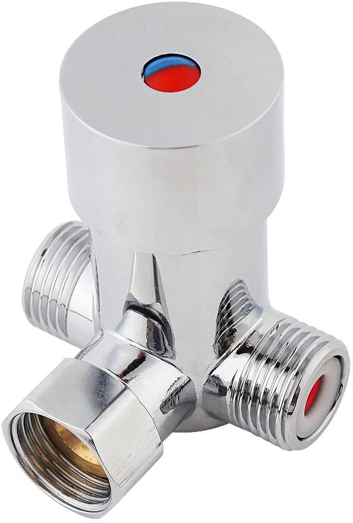 G1/2 Automatic Faucet Temperature Control Mixer Tap Hot Cold Water ...