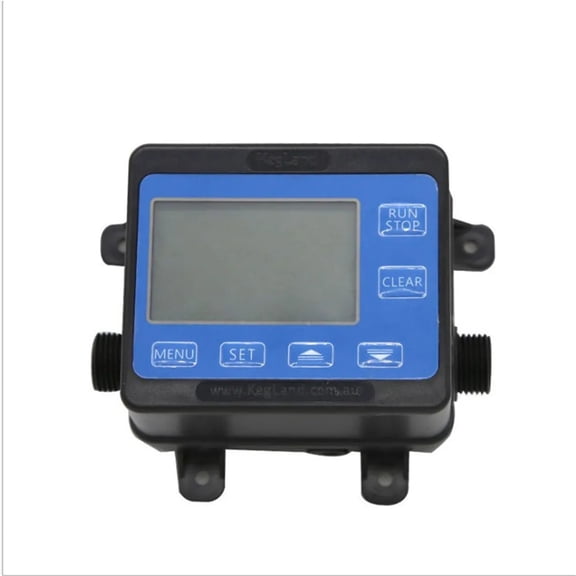 G1/2" Flowmeter Controller Flow Reader And Hall Effect Water Flow Sensor With Solenoid Valve ,Energy-Saving