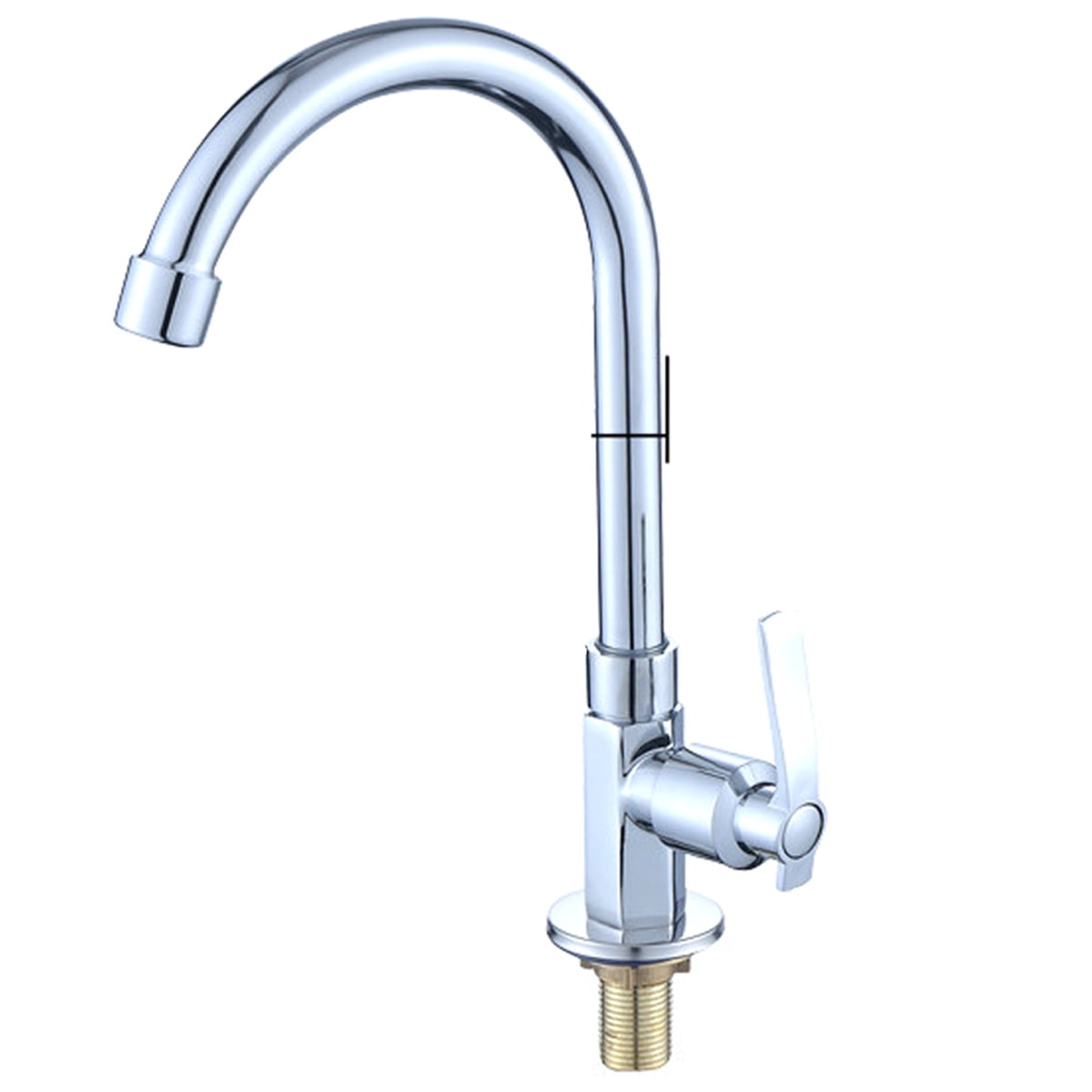 G1/2 Kitchen Faucet Single Cold Vertical Faucet Tap, Cold Only Water ...