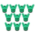 thumbnail image 1 of G1/2" Male Thread PPR Pipe Fitting End Cap with Butterfly, Tubing Stopper for Preventing Leakage, Green 10 Pcs, 1 of 4