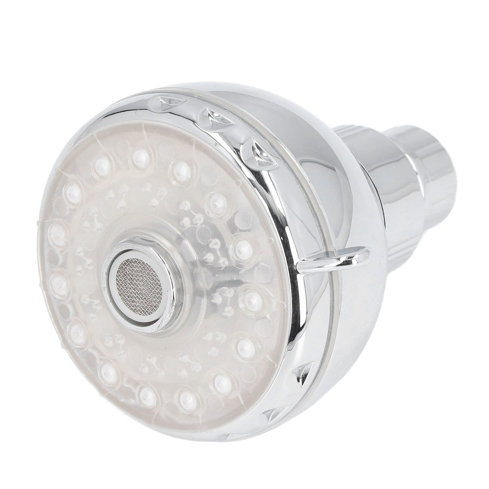 G1/2 Male Thread Shower Head Temperature Controlled 3 Color Changing