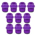 thumbnail image 1 of G1/2" Outer Hex Male Thread PPR Pipe Fitting End Cap, Tubing Stopper for Preventing Leakage, Purple 20Pcs, 1 of 4