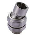 thumbnail image 1 of G1/2 Shower Connector Ball Joint Solid Brass Swivel Adapter 23 Degree Adjustable Angle Fits Fixed Handheld Rain Shower Heads, 1 of 6