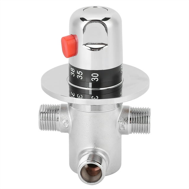 G1/2 Thermostatic Mixing Valve Solar Water Heater Mixing Control Valve