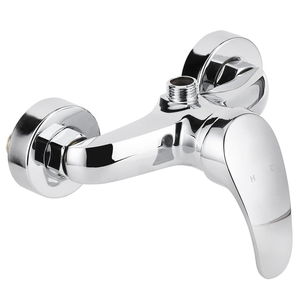 G1/2 Thread Wall In Concealed Copper Bathroom Shower Valve Cold Hot Water Mixing Accessory(LQ1403 Outlet Upwards )