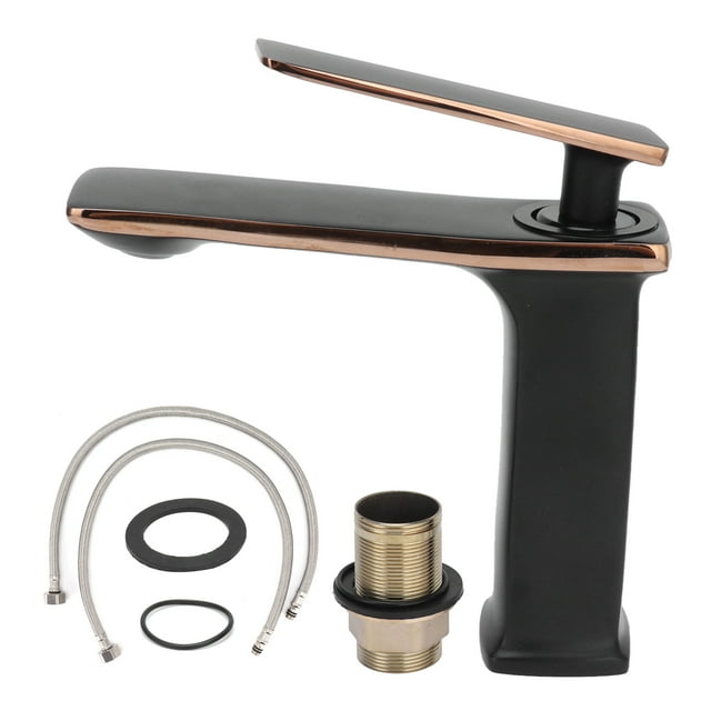 G1 2 Water Faucet Modern Wash Basin Sink Hot Cold Mixing Tap for Home