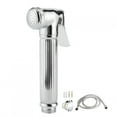G1/2in Thread Copper Leakproof Handheld Bidet Toilet Sprayer Kit Hand