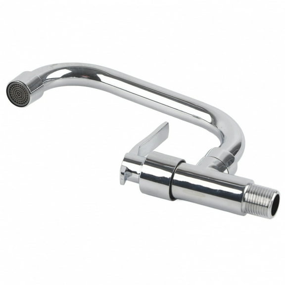 G1/2in Wall Mounted Single Cold Water Tap Sink Water Faucet for Home Kitchen Use