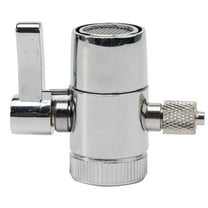 G1/4 Inch Faucet Adapter Diverter Valve Counter Top Water Filter Connect Tubing