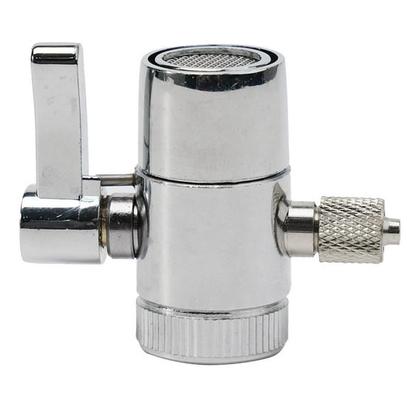 G1/4 Inch Faucet Adapter Diverter Valve Counter Top Water Filter Connect Tubing