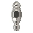 G1/4 Inch Stainless Steel High Pressure Washer Drain Sewer Cleaning Pipe Jetter Spray Quick Plug