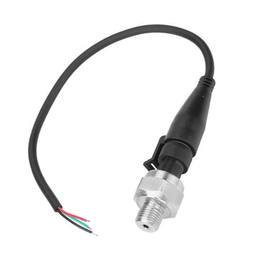 Water Detector Sensor G1/4 Sensor G1/4 Pressure Transducer Sensor - 0-80PSI 5V Input 0.5-4.5V Output For Water, Gas & Oil Systems Water Sensors For Leaks Water Pressure Gauge