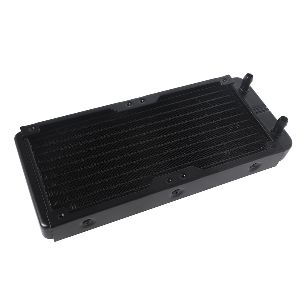 G1/4 Thread 240mm PC Water Heat Exchanger Computer Aluminum Heat ...