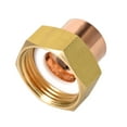 G1 Copper Union Fitting with Sweat Solder Joint to Male Threaded Connect for Use 22mm Nominal