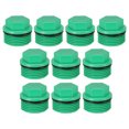 thumbnail image 1 of G1" Outer Hex Male Thread PPR Pipe Fitting End Cap, Tubing Stopper for Preventing Leakage, Green 10Pcs, 1 of 4