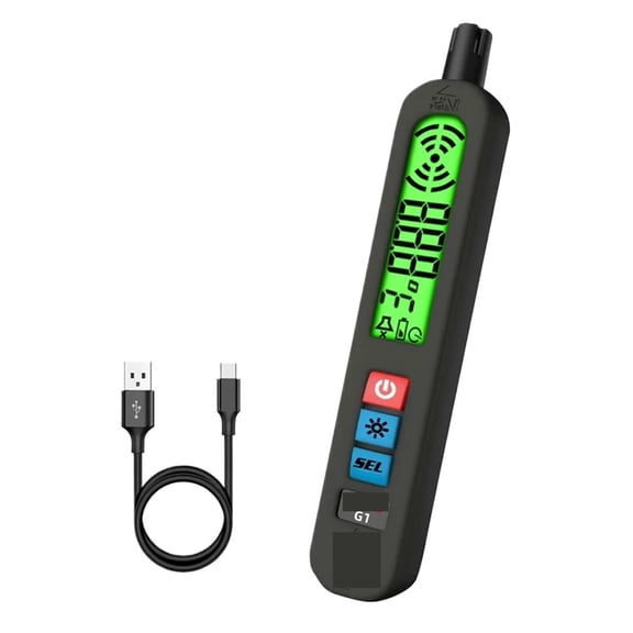 G1 Professional Gas Leak Detector  Combustible Natural Co2 Flammable Alcohol LPG Methane Analyzer with Audible Visual Alarm