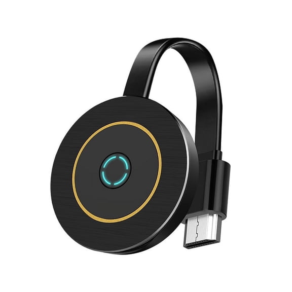 VIPQV G10 2.4G WiFi Wireless HDMI Display Receiver, Plug & Play Screen Mirroring Adapter, 4K UHD 30fps & 1080P HD Output, Mirror Phone/Tablet/PC to TV, Projector, Monitor, Android/iOS Compatible