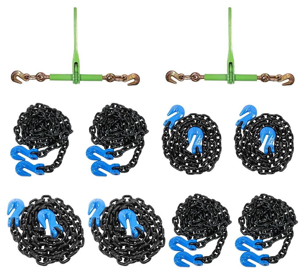 G100 Transport Chain Kit with Grab Hooks – Includes 2 Pack 3/8