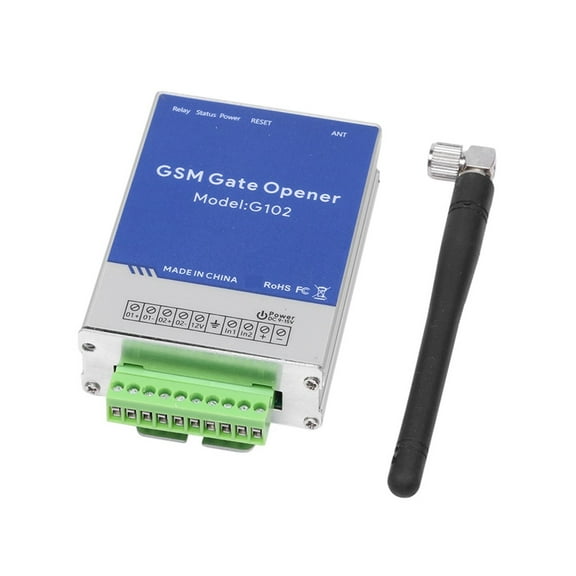 G102 GSM Gate Opener Mobile Phone Remote Controller Wireless Remote Control Door Access Free Call for Smart Home Garage
