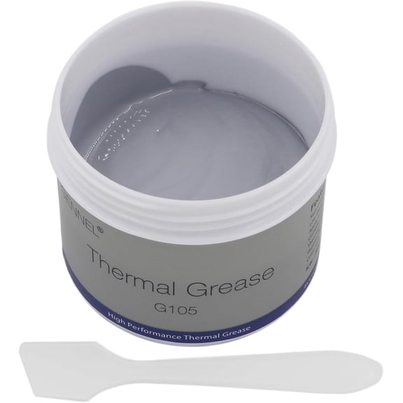 G105 150grams Grey Thermal Paste, Heatsink CPU Compound, Heat Conductive Grease for Processor GPU Coolers LED Chipset