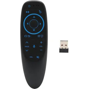G10s Pro Voice Remote Control, 2.4G Bluetooth Replacement Voice Remote Control with Multi Function Panel and USB Receiver Compatible with Android System