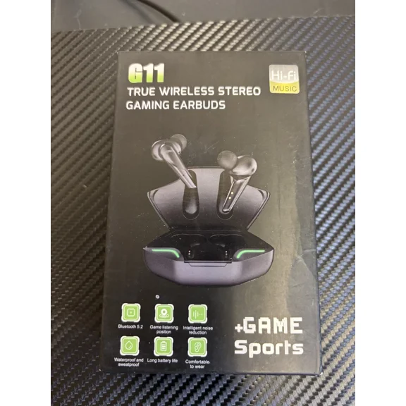 G11 True Wireless Stereo Gaming Earbuds