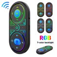 thumbnail image 1 of G11 Voice Mouse Smart Voice Control 2.4G RGB Backlight Remote Rechargeable Battery Compatible for H96 MAX A95X F3 TV Box, 1 of 7