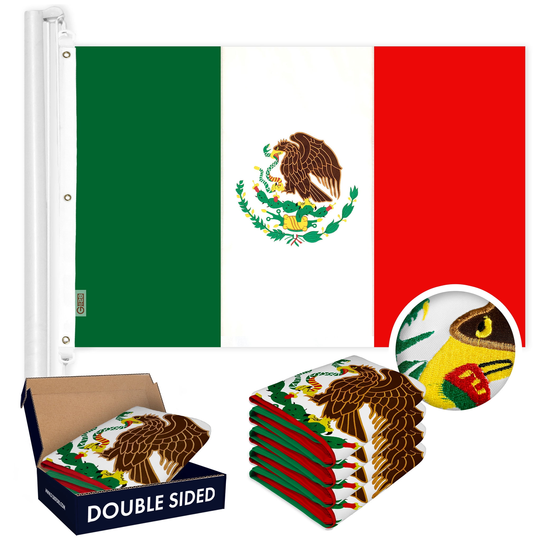 Bandiera Stato Della Florida 12x18 Pollici – Double Face, In Poliestere Pesante, Con Occhielli, Per Barca O Auto, Trade Winds