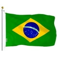 thumbnail image 1 of G128 - BRAZIL FLAG NEW 3X5ft BRAZILIAN FOOTBALL BANNER 90X150cm POLYESTER POLY FLAG, 1 of 7