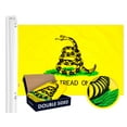 thumbnail image 2 of Trade Winds 4x6 Don't Tread On Me Gadsden Flag – Embroidered, Double Sided Nylon, USA Shipping 2 of 3