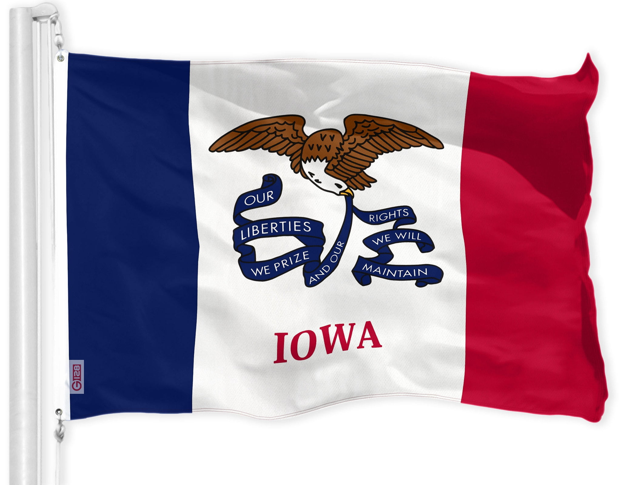 Iowa Hawkeyes Garden Flag - Officially Licensed College Team Banner 13x18 Inches