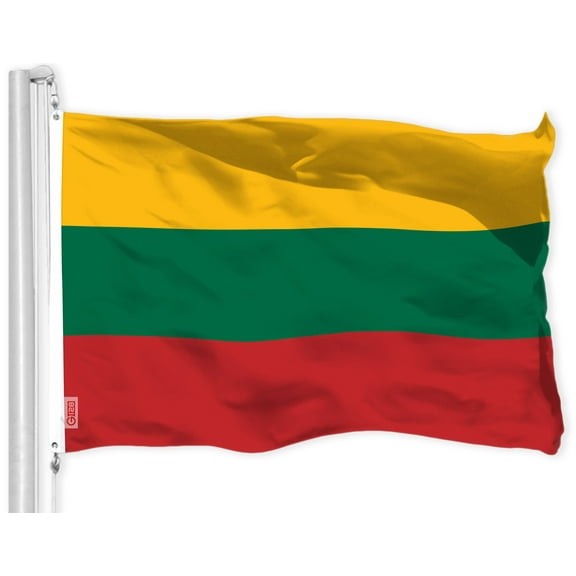 G128 Lithuania Lithuanian Flag 3x5FT 150D Printed Polyester