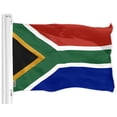 thumbnail image 1 of G128 – South Africa (South African) Flag | 3x5 feet | Printed 150D – Indoor/Outdoor, Vibrant Colors, Brass Grommets, Quality Polyester, US USA Flag, Much Thicker More Durable Than 100D 75D Polyester, 1 of 6