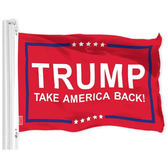 G128-(1pk) 3x5 Ft Trump Flag 2024 for Indoor/Outdoor | LiteWeave Pro Series Printed 150D Polyester