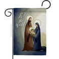 thumbnail image 1 of G135132-BO 13 x 18.5 in. Joy to the World Garden Flag with Winter Nativity Double-Sided Decorative Vertical Flags House Decoration Banner Yard Gift, 1 of 1